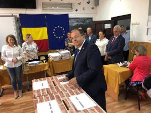 Liderul PNL Suceava, Gheorghe Flutur, a votat pentru continuarea dezvoltării județului