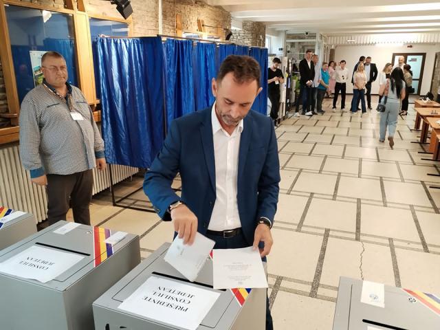 Marian Andronache a votat pentru o Suceavă modernă