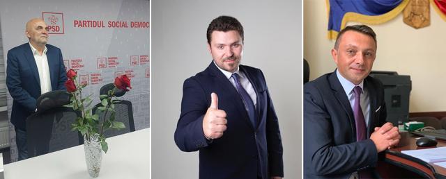 Vasile Rîmbu (PSD), Bogdan Loghin (PNL) și Marius Rîpan (PNL), marii câștigători ai alegerilor de ieri