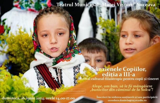 Festivalul cultural-filantropic pentru copii și tineret „Sânzienele copiilor”, ediția a III-a