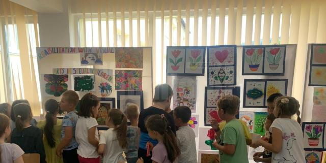 Proiect eTwinning ,,Rehabilitation with Visual Arts in Special Children”, la CSEI „Sf. Andrei”