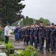 În ciuda ploii, ceremonialul de „Ziua Eroilor” a avut loc, dar fără public