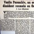 „Mihnea Berindei, o figură marcantă a exilului democratic de la Paris (1977-1989)”