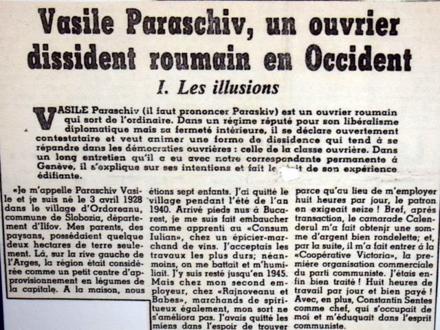 „Mihnea Berindei, o figură marcantă a exilului democratic de la Paris (1977-1989)”