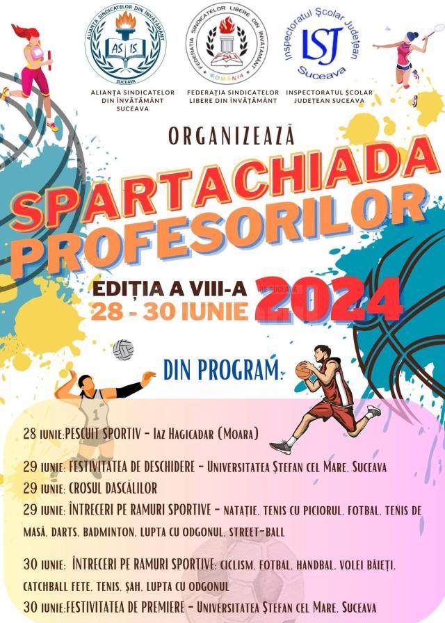 Spartachiada profesorilor 2024