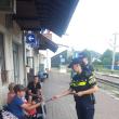 Acțiune derulată de polițiștii de la Transporturi ieri, cu privire la tineri și pericolele legate de calea ferată