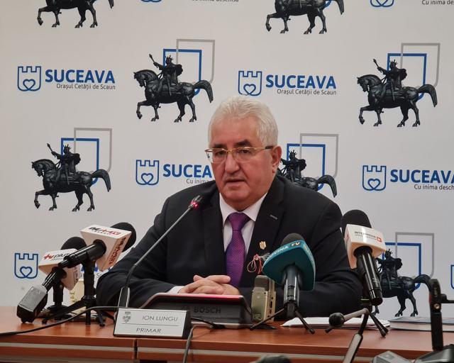 Primarul Sucevei, Ion Lungu, a anunțat al cincilea proiect de modernizare și extindere a iluminatului public