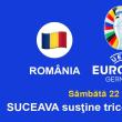 Ecran gigant pentru meciul România-Belgia, în centrul Sucevei