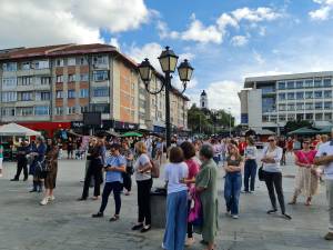 Teatru pe esplanadă, în Centru, la Zilele Sucevei