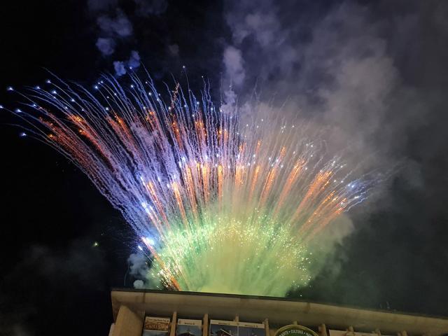Focuri de artificii la finele Zilelor Sucevei
