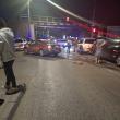 Carambol cu patru mașini și cu o persoană transportată la spital