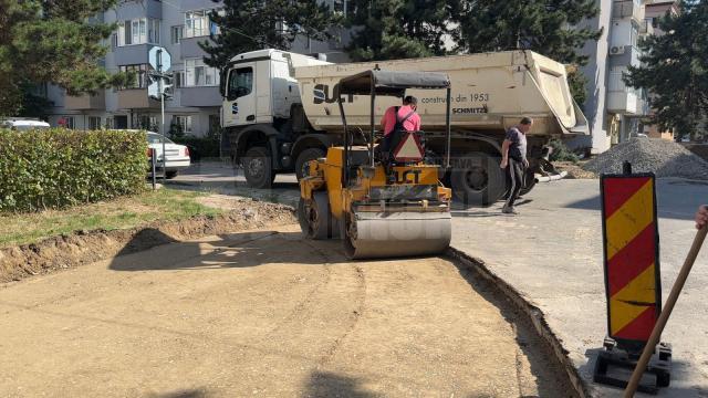 Modernizarea Sucevei de la scara blocului continuă cu strada Păcii, din Burdujeni