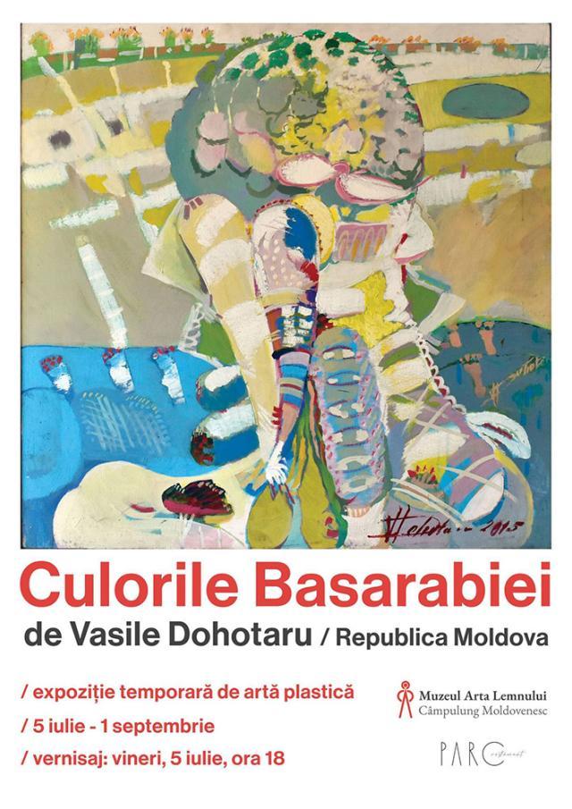 Expoziția temporară de artă plastică „Basarabia în culori”, realizată de pictorul Vasile Dohotaru, la Muzeul Arta Lemnului