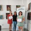 Voluntare din Spania, implicate în proiectul „Împreună pentru o școală incluzivă”, desfășurat la Păltinoasa