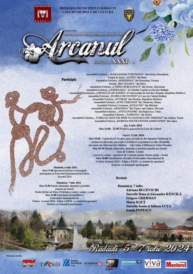 Festivalul Arcanul, la Rădăuți