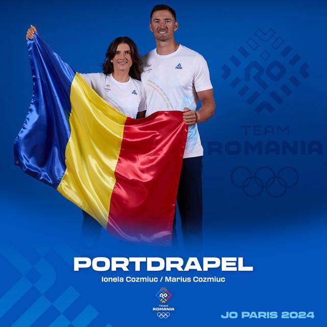 Campionii suceveni Ionela şi Marius Cozmiuc vor fi portdrapelul României la JO Paris 2024