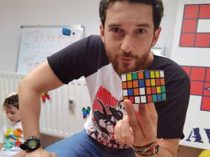 Călin Bârleanu, fondatorul Clubului Rubik Suceava