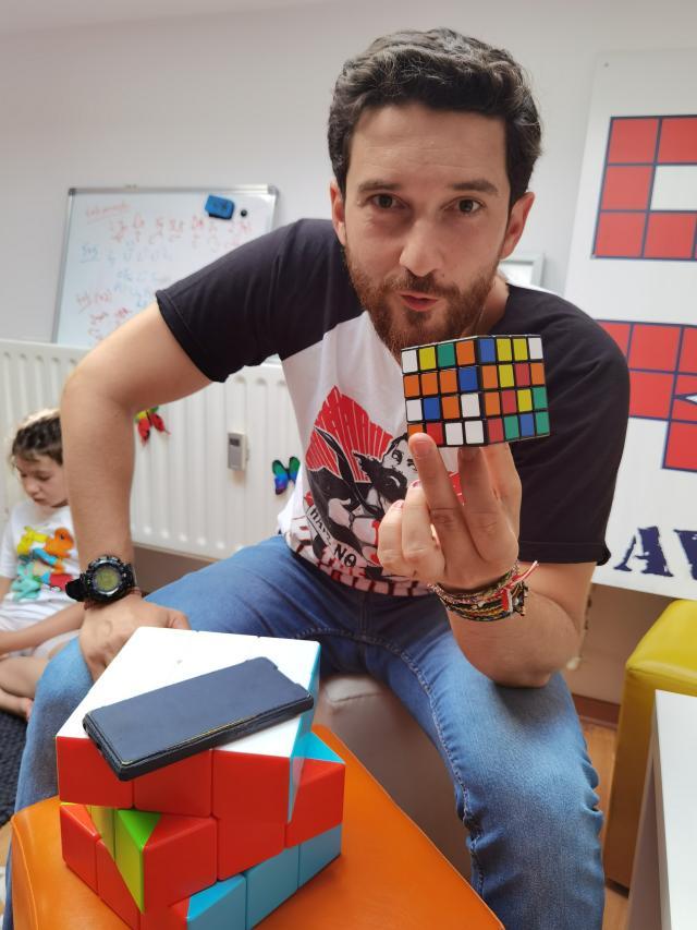 Călin Bârleanu, fondatorul Clubului Rubik Suceava