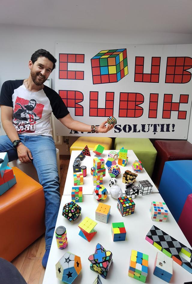 Călin Bârleanu, fondatorul Clubului Rubik Suceava