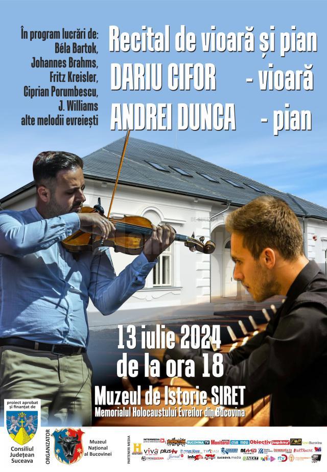 Concert la Muzeul de Istorie Siret