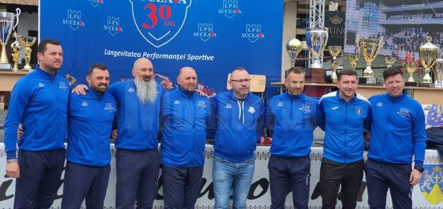 Staff-ul catedrei de fotbal de la LPS Suceava