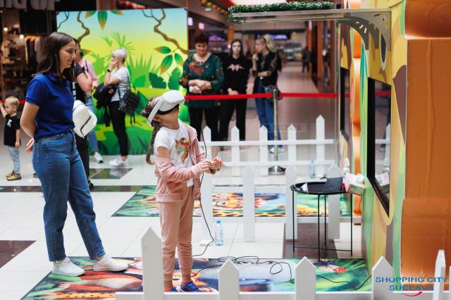 Expoziție interactivă de realitate virtuală ”Wild Nature”, cu participare gratuită, la Shopping City Suceava