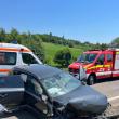 Accident grav la Bunești