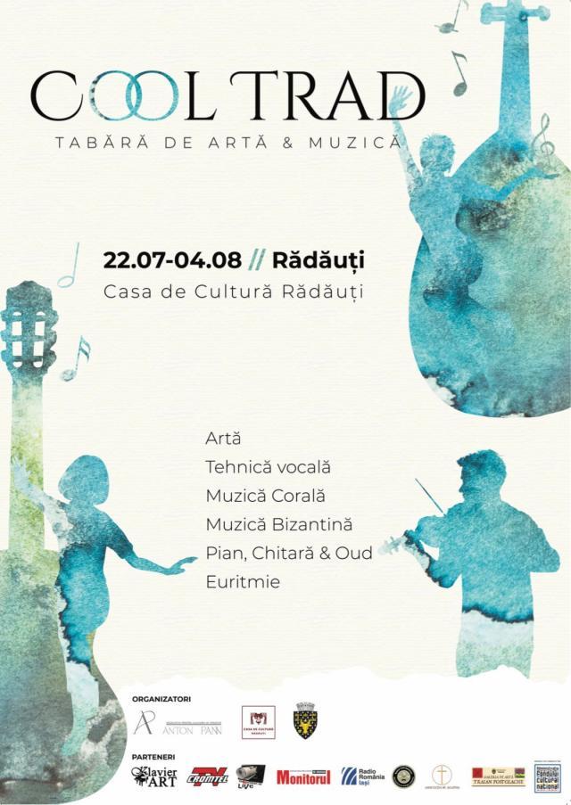 Tabără de artă, în cadrul proiectului cultural ,,Cool Trad”, la Rădăuți