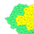 Cod galben de ploi torențiale și vânt valabil astăzi în județul Suceava