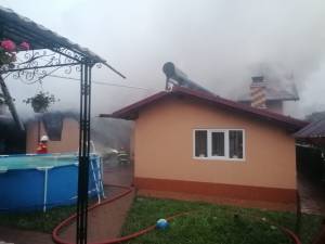 Incendiu la Bogdănești