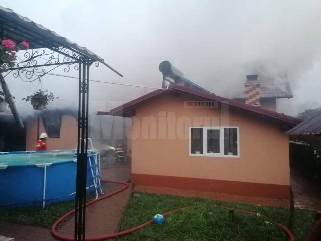 Incendiu la Bogdănești