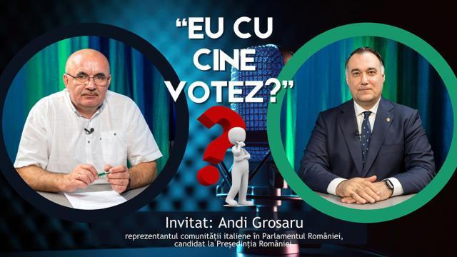 Andi Grosaru, primul om politic care și-a anunțat candidatura la Președinția României