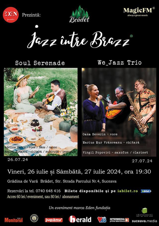 Dublu eveniment jazzistic organizat de Eden Fundația, la Grădina de Vară Brădet