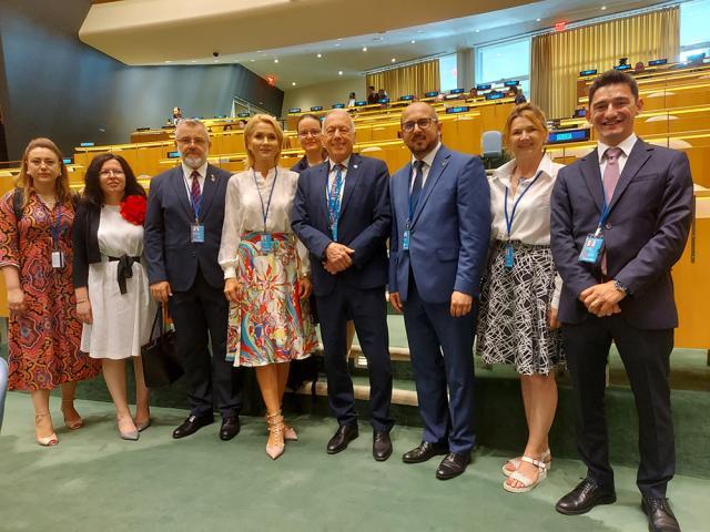 Gheorghiță Mîndruță a participat la New York, în SUA, la reuniunea Forumului Politic la Nivel Înalt privind Dezvoltarea Durabilă organizat de ONU