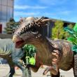 Expoziție de animale marine gigant și dinozauri animatronici, în parcarea Iulius Mall Suceava