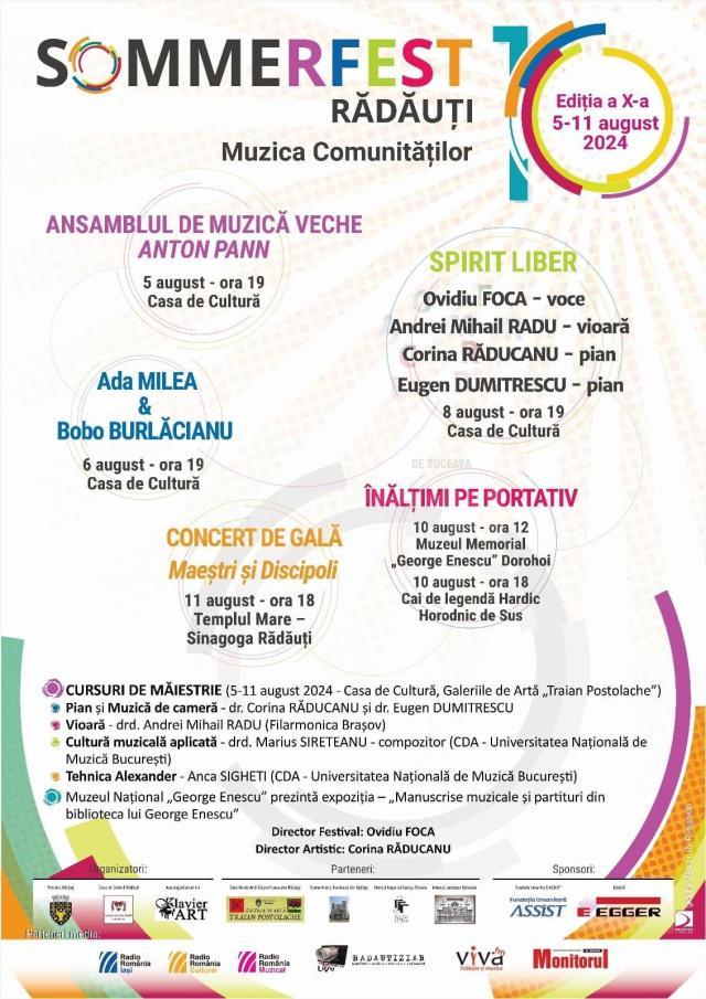 Eveniment cultural la Rădăuți