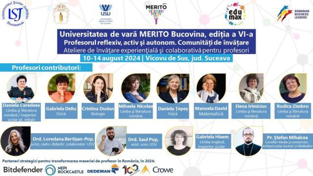 Universitatea de vară „Merito Bucovina”, ediția a VI-a