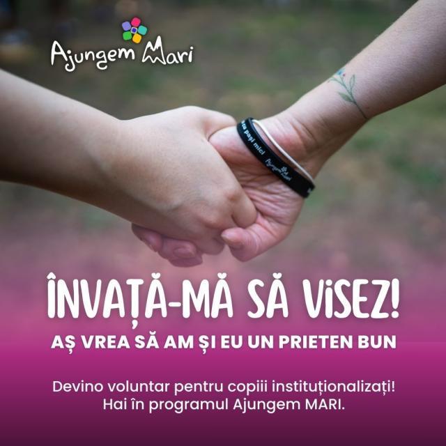 Se caută voluntari care să-i ajute pe copiii instituționalizați din Suceava, Fălticeni, Solca și Gura Humorului