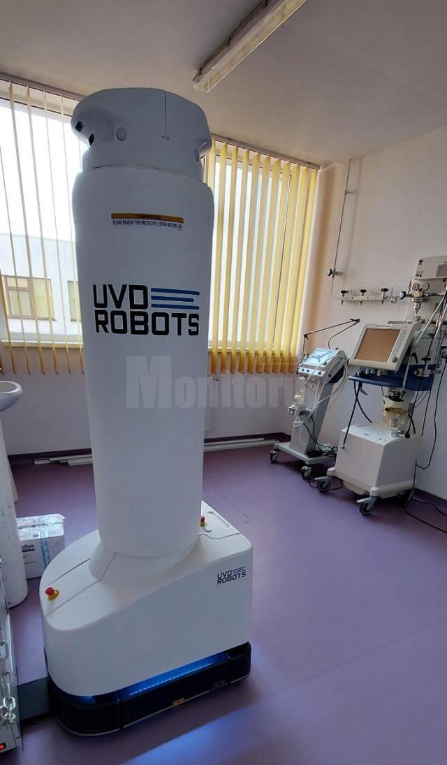 Robot de dezinfectie