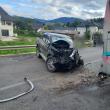 Accident cu 4 răniți, între un autocar și un autoturism, la Vama