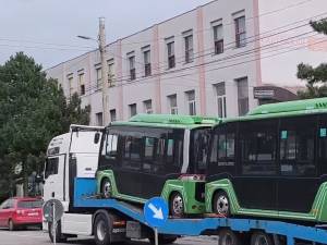 Toate cele 50 autobuze electrice pentru Zona Metropolitană au ajuns la Suceava 2