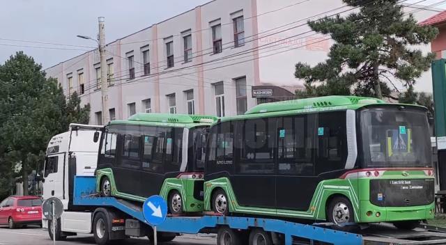 Toate cele 50 autobuze electrice pentru Zona Metropolitană au ajuns la Suceava 2