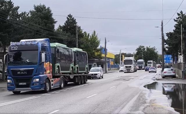 Toate cele 50 autobuze electrice pentru Zona Metropolitană au ajuns la Suceava