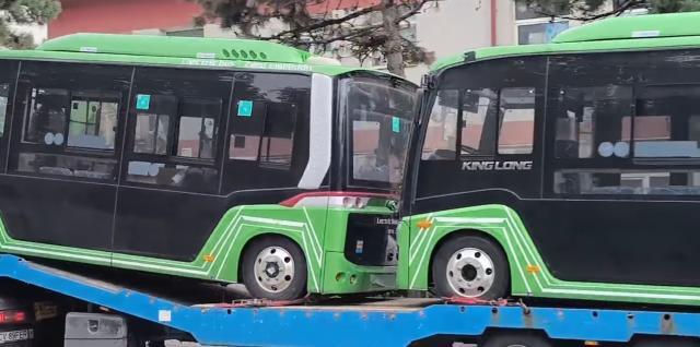 Toate cele 50 autobuze electrice pentru Zona Metropolitană au ajuns la Suceava