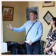 Adina Cimpoeș, artist plastic din Vatra Dornei, a expus „Cugetări”, la Târgu Jiu