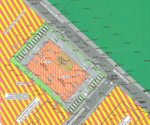 Alte două blocuri urmează a fi construite pe strada Parcului, care face legătura cu localitatea Ipotești