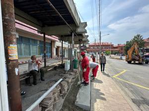Lucrări de modernizare a stației de așteptare de la Gara Burdujeni, demarate de Primăria Suceava 6