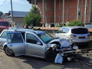 Accident rutier la Cornu Luncii