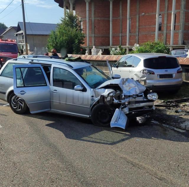 Accident rutier la Cornu Luncii