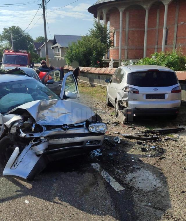 Accident rutier la Cornu Luncii